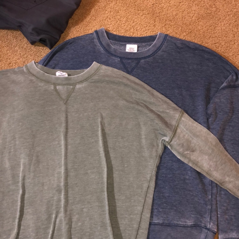 Crew neck sweater set